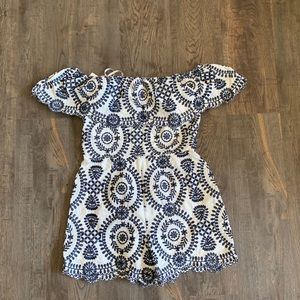 Off the Shoulder Romper